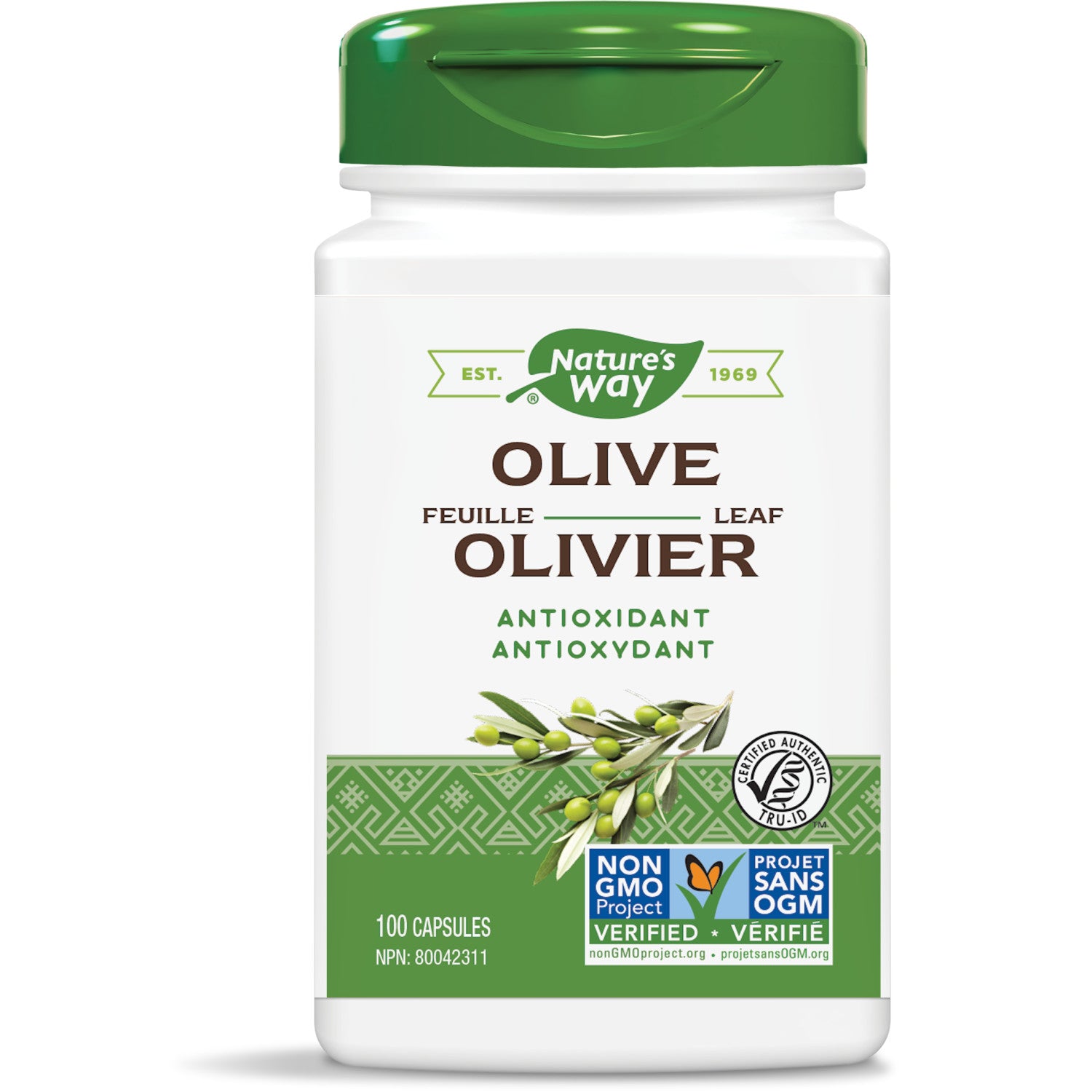 Olive Leaf / 100 capsules