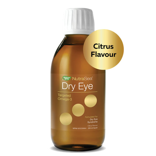 NutraSea Dry Eye Oméga-3 ciblé, agrumes, 200 ml / 6,8 fl oz (200 ml)