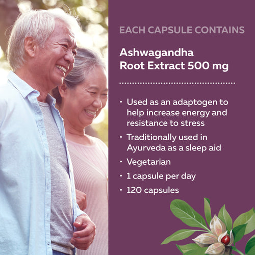 Ashwagandha / 120 capsules