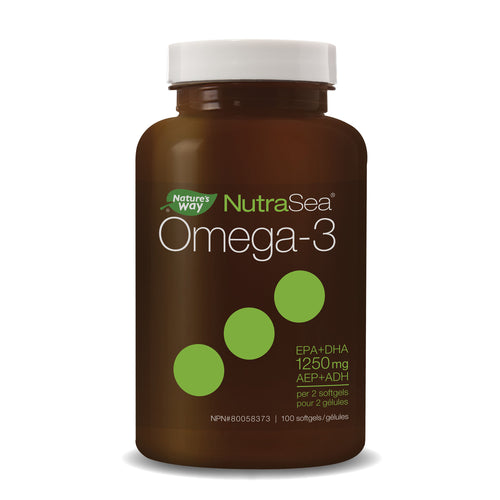 NutraSea® Omega-3 Liquid Gels, Fresh Mint / 100 softgels