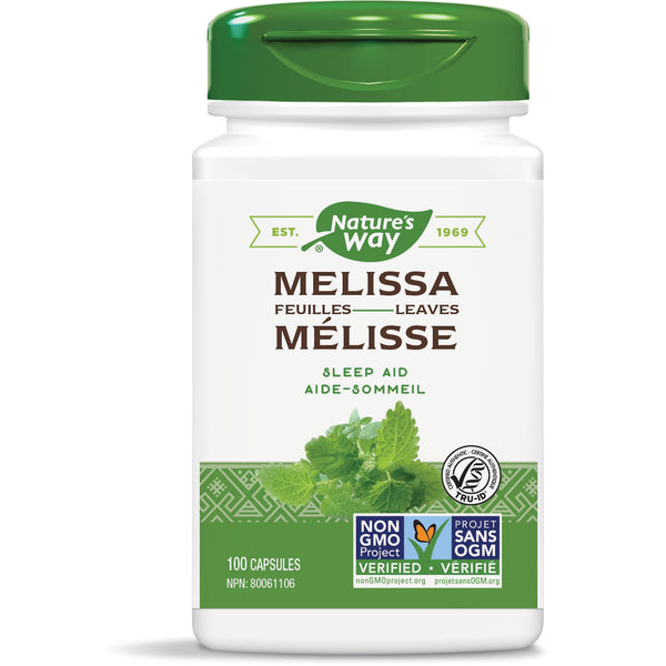 Melissa Leaves / 100 capsules