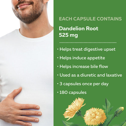 Dandelion Root / 180 capsules