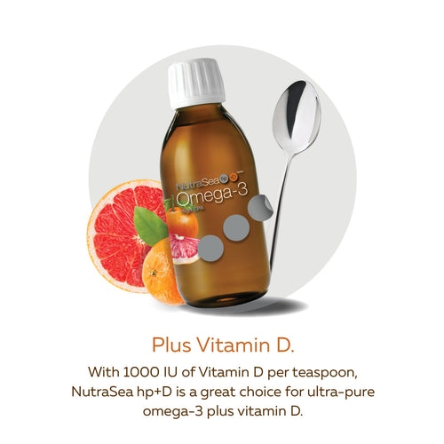 NutraSea hp+D™ (Grapefruit Tangerine) / 16.9 fl oz (500 ml)
