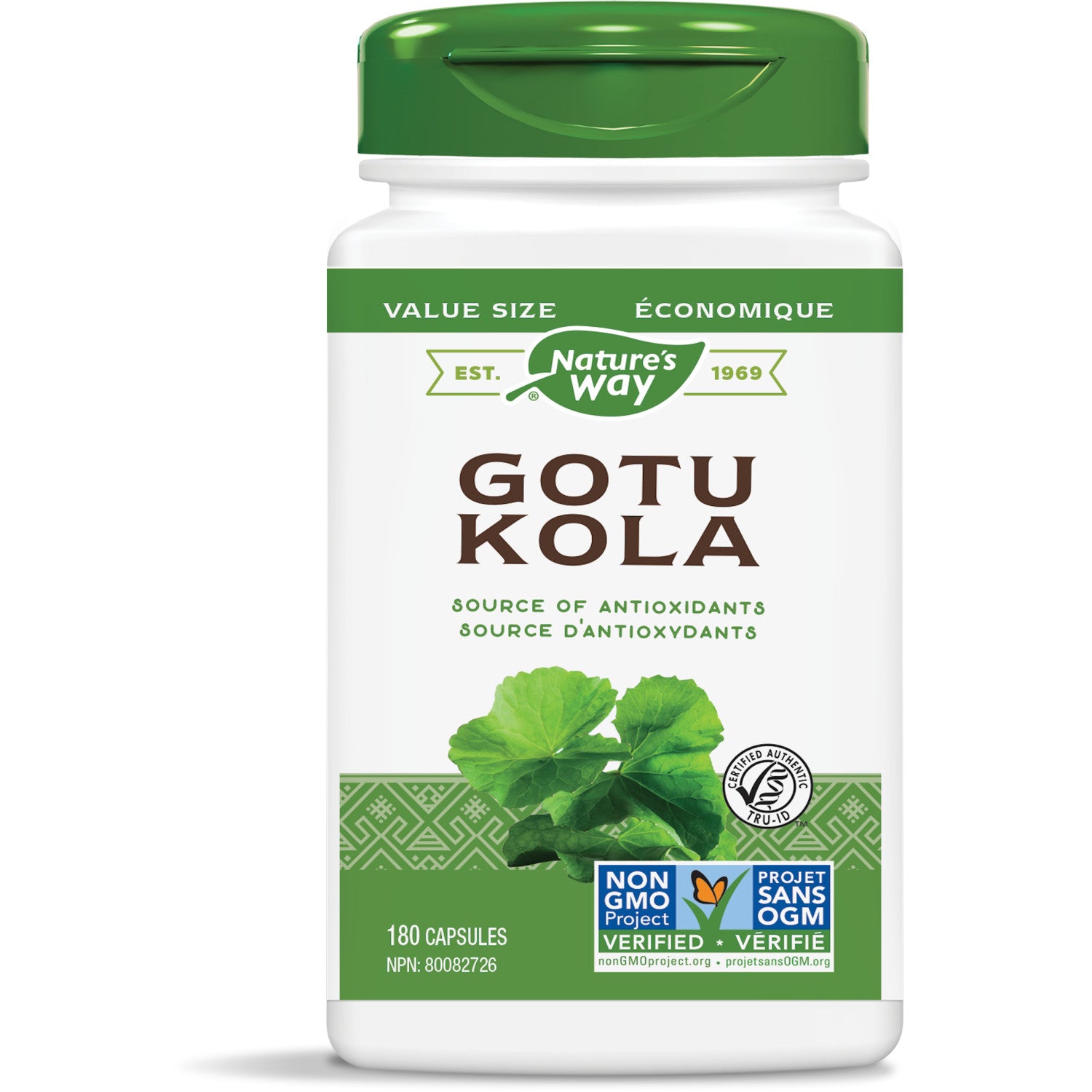 Gotu Kola / 180 capsules