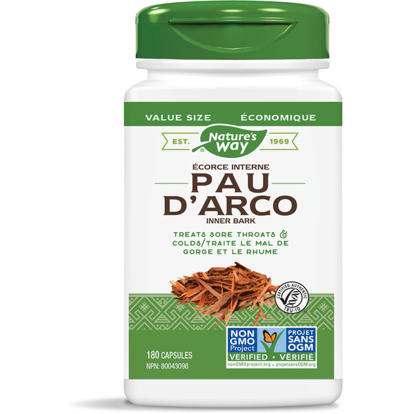 Pau D'Arco Inner Bark / 180 capsules