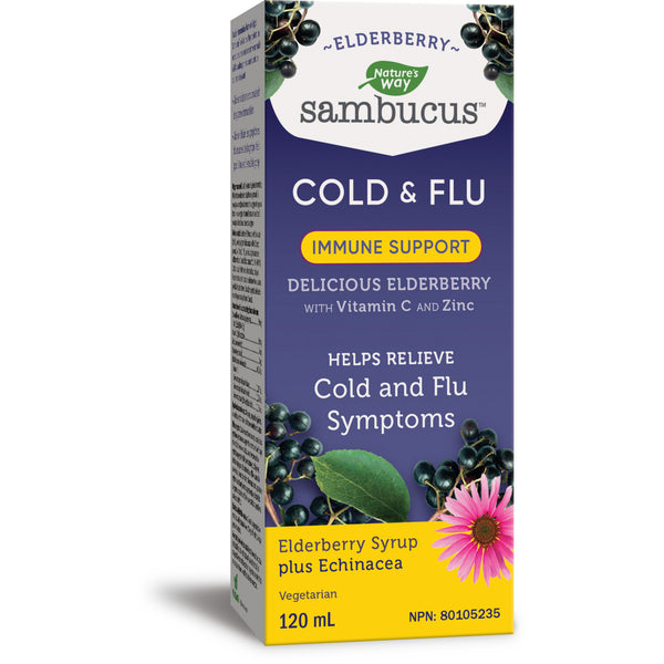 Sambucus Immune Cold and Flu Care, Sirop / 4 fl oz (120 ml)