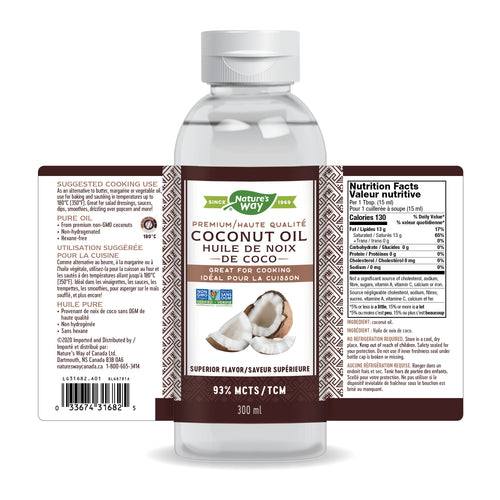 Liquid Coconut Oil / 10.1 fl oz (300 ml)