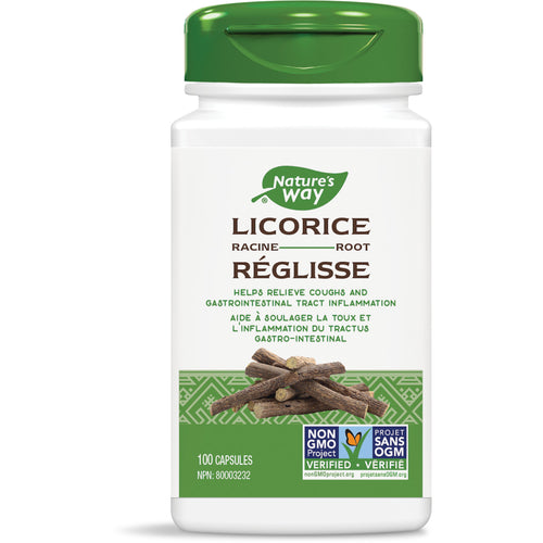 Licorice Root / 100 capsules