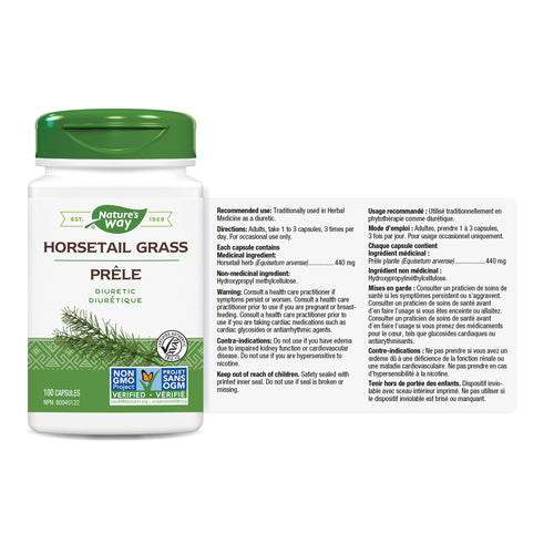 Horsetail Grass / 100 capsules