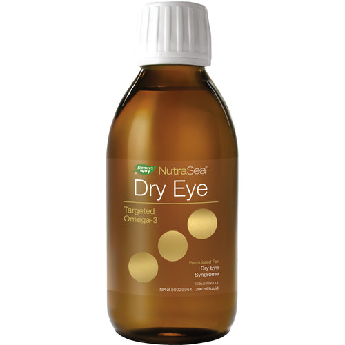 NutraSea Dry Eye Oméga-3 ciblé, agrumes, 200 ml / 6,8 fl oz (200 ml)