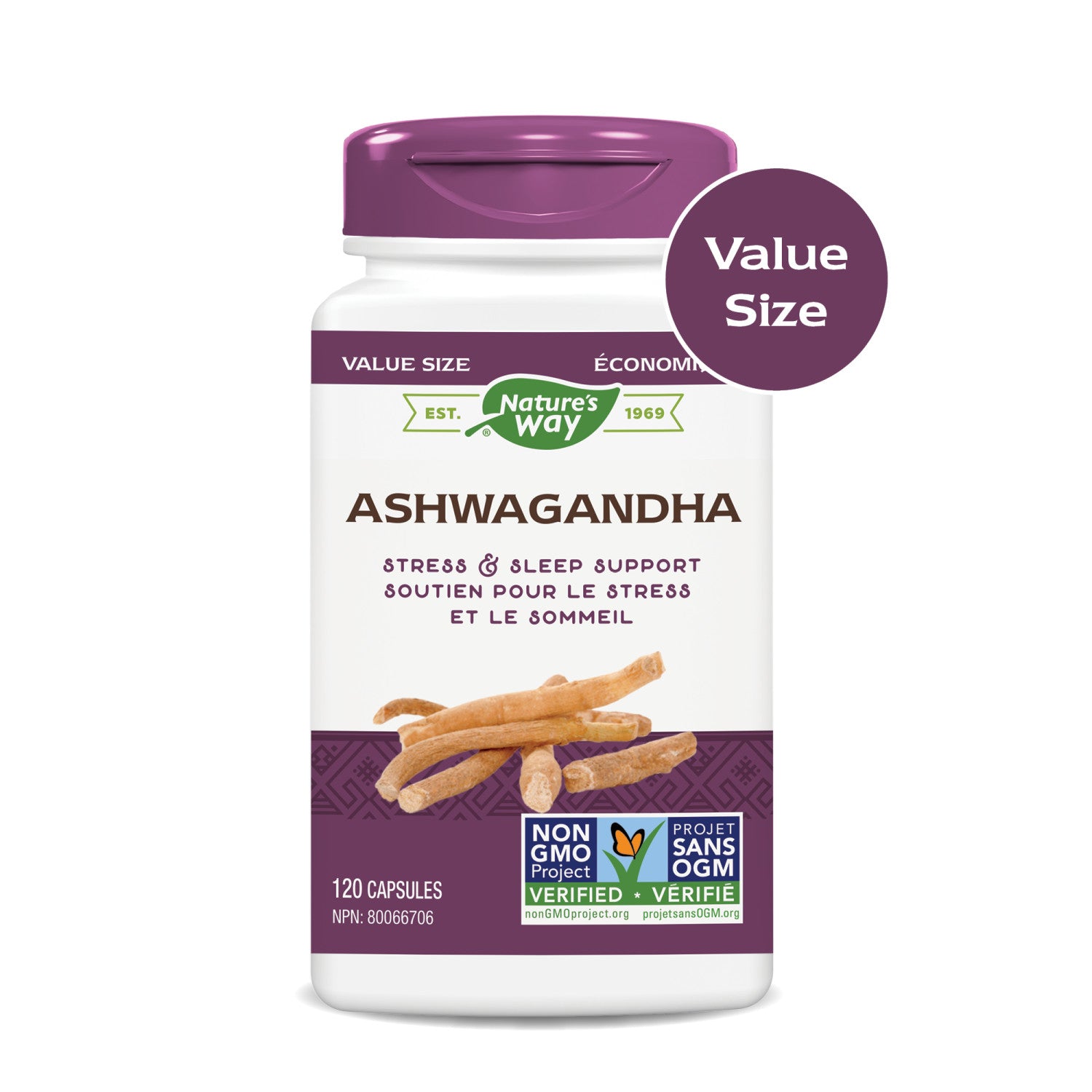 Ashwagandha / 120 gélules
