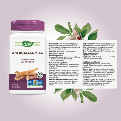 Ashwagandha / 60 gélules