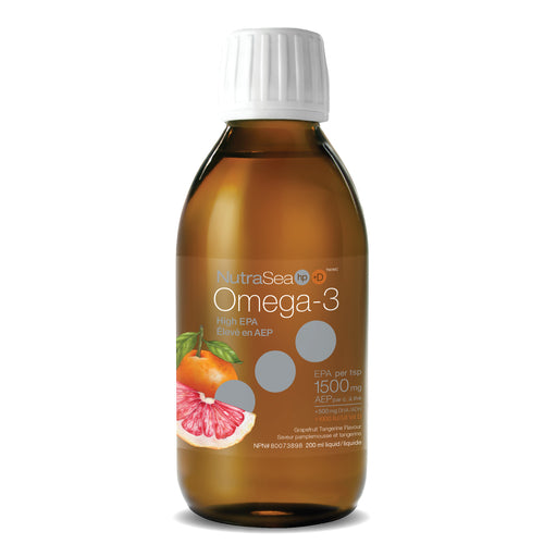 NutraSea® HP™ + D Omega-3, Grapefruit Tangerine / 6.8 fl oz (200 ml)